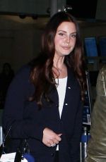 LANA DEL REY Arrivies at LAX Airport in Los Angeles 0102