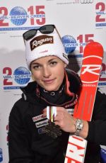 LARA GUT with Bronze Medal in Vail