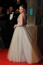 LAURA HADDOCK at 2015 EE British Academy Film Awards in London