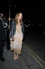LAURA HADDOCK at Harvey Weinstein’s Bafta Dinner in London