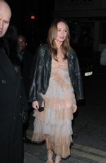 LAURA HADDOCK at Harvey Weinstein’s Bafta Dinner in London