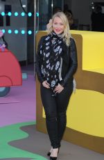 LAURA HAMILTON at Peppa Pig: The Golden Boots Premiere in London