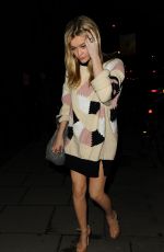 LAURA WHITMORE at Giles Deacon Fashion Show in London