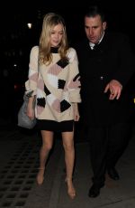 LAURA WHITMORE at Giles Deacon Fashion Show in London