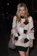 LAURA WHITMORE at Giles Deacon Fashion Show in London