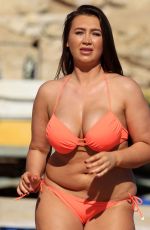 LAUREN GOODGER in Bikini on the Beach in Egypt