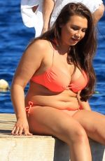 LAUREN GOODGER in Bikini on the Beach in Egypt
