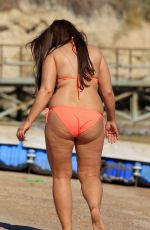 LAUREN GOODGER in Bikini on the Beach in Egypt