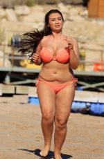LAUREN GOODGER in Bikini on the Beach in Egypt