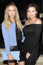 LAUREN POPE and JESSICA WRIGHT at Ramusake Japanese Resturant in London