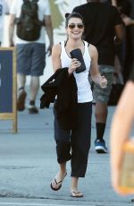 LEA MICHELE and Jonathan Groff Out for Lunch in Los Angeles