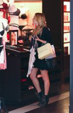 LEANN RIMES Shoping at Victoria Secret at the Westfield Topanga Mall in Coanoga Park