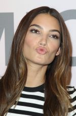 LILY ALDRIDGE at Michael Kors Miranda Eyewear Collection Launch in New York