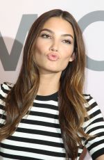 LILY ALDRIDGE at Michael Kors Miranda Eyewear Collection Launch in New York