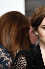 LILY COLLINS at Vanity Fair Oscar Party in Hollywood
