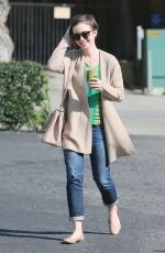LILY COLLINS in Jenas Out and About in West Hollywood 2602