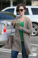LILY COLLINS in Jenas Out and About in West Hollywood 2602
