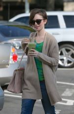 LILY COLLINS in Jenas Out and About in West Hollywood 2602