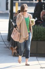 LILY COLLINS in Jenas Out and About in West Hollywood 2602