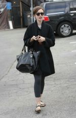 LILY COLLINS in Leggings Out in West Hollywood 2702