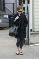 LILY COLLINS in Leggings Out in West Hollywood 2702