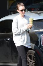 LILY COLLINS Leaves Earthbar in West Hollywood 1602