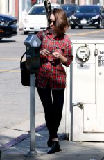 LILY COLLINS Out and About in Beverly Hills 0402