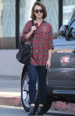 LILY COLLINS Out and About in Beverly Hills 0402