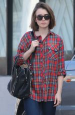 LILY COLLINS Out and About in Beverly Hills 0402