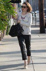 LILY COLLINS Out and About in West Hollywood 1702