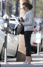 LILY COLLINS Out and About in West Hollywood 1702