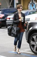 LILY COLLINS Out and About in West Hollywood 2302
