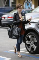 LILY COLLINS Out and About in West Hollywood 2302