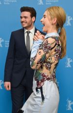 LILY JAMES at Cinderella Photocall in Berlin