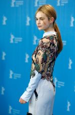 LILY JAMES at Cinderella Photocall in Berlin
