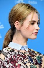 LILY JAMES at Cinderella Photocall in Berlin