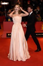 LILY JAMES at Cinderella Premiere in Berlin