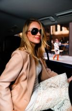 LINDSAY ELINGSON at Made Fashion Week Presents: Lexus Street Style in New York