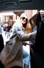 LINDSAY ELINGSON at Made Fashion Week Presents: Lexus Street Style in New York