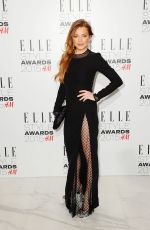 LINDSAY LOHAN at Elle Style Awards in London