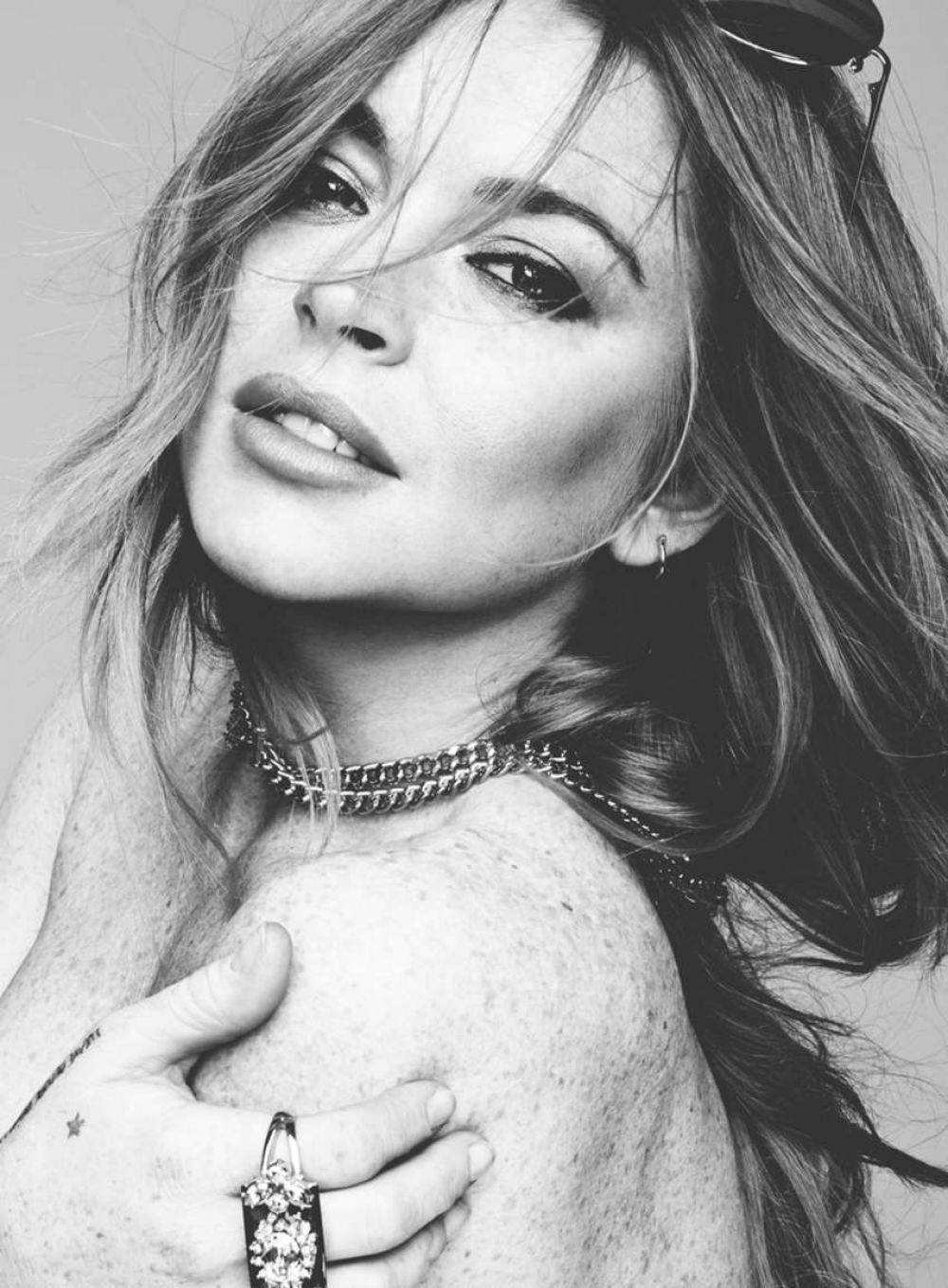 LINDSAY LOHAN in Hunger Magazine LINDSAY LOHAN in Hunger Magazine