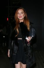LINDSAY LOHAN Night Out in London 1702