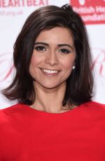 LUCY VERASAMY at British Heart Foundation’s Roll Out the Red Ball in London