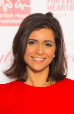 LUCY VERASAMY at British Heart Foundation’s Roll Out the Red Ball in London