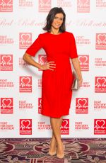 LUCY VERASAMY at British Heart Foundation’s Roll Out the Red Ball in London