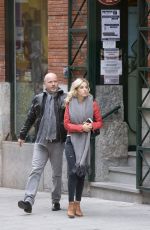 LUISANA LOPILATO Out and About in Madrid