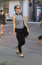 LYNDSY FONSECA Out Shopping in Hollywood