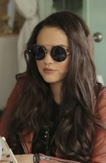MADISON PETTIS Dinnes at Villa Blanca Restaurant in Beverly Hills