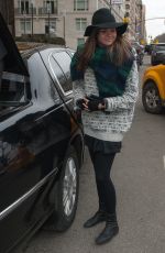 MAIA MITCHELL Out and About in New York 2602
