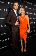 MALIN AKERMAN at Bvlgari and Save the Children stop. think. give. Pre-oscar Gala in Beverly Hills